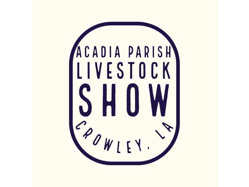 Logo for 2024 Acadia Parish Livestock Show