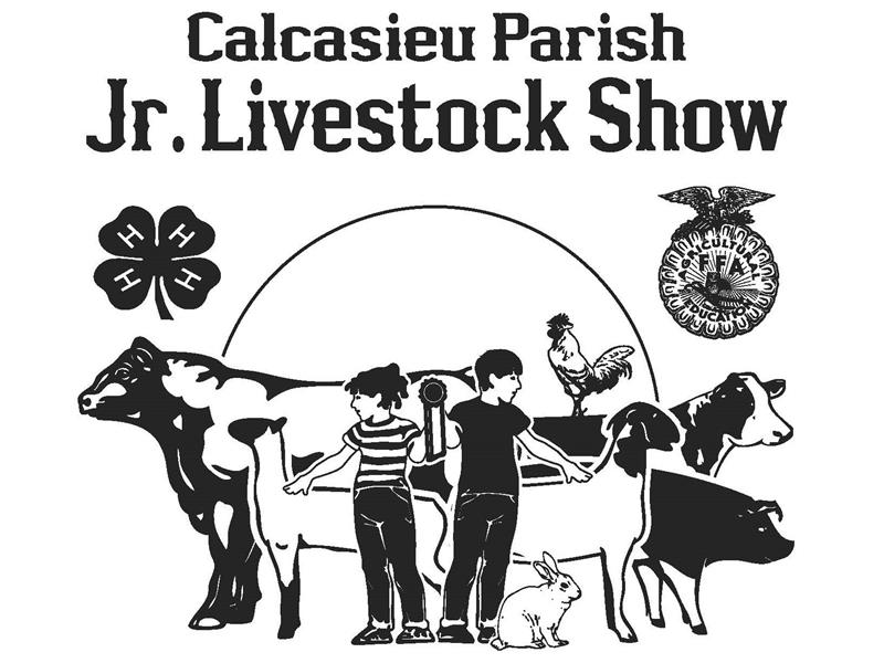 Logo for 2024 Calcasieu Parish Jr. Livestock Show