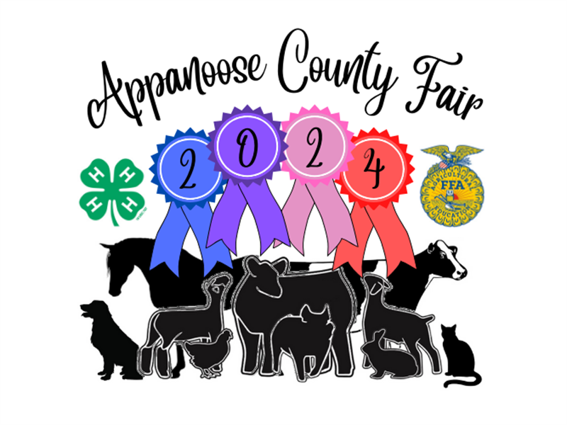 Logo for 2024 Appanoose County Fair