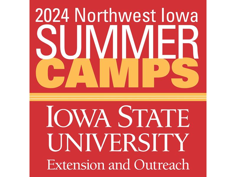 Logo for 2024 Northwest Iowa Summer Camps