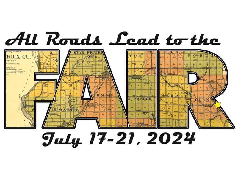 Logo for 2024 St Croix County Fair