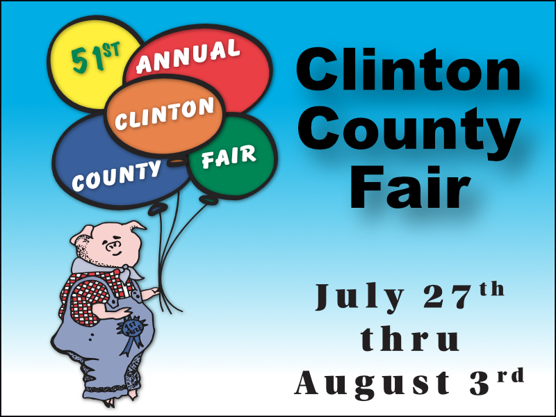 Logo for 2024 Clinton County Fair