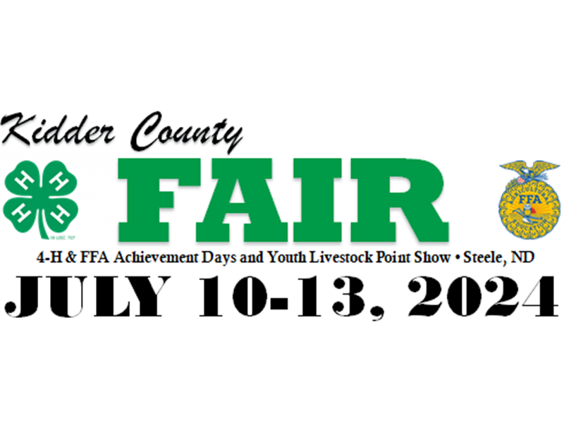 Logo for 2024 Kidder County Fair & Achievement Days