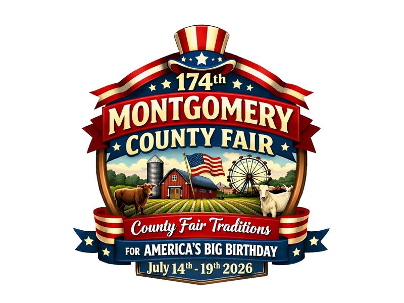 Logo for 2026 Montgomery County Fair, Dayton, OH
